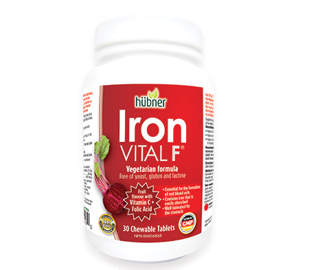 Iron Vital Chewable Tablets - 30 chewable tablets