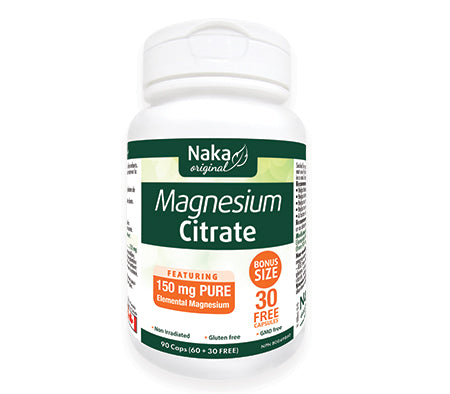 Magnesium Citrate - 90 or 220 caps
